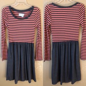 Anthropology Saturday Sunday Long Sleeve Dress